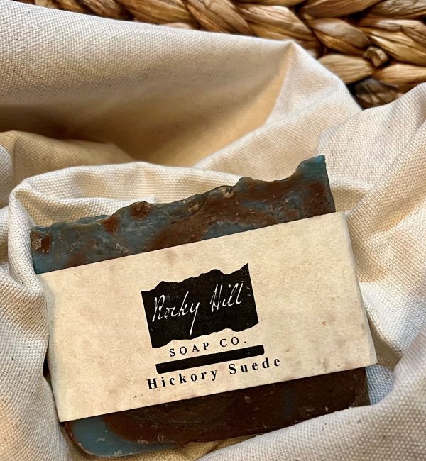 goat soap - hickory suede