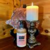 Sandalwood vanilla goat milk hand soap.